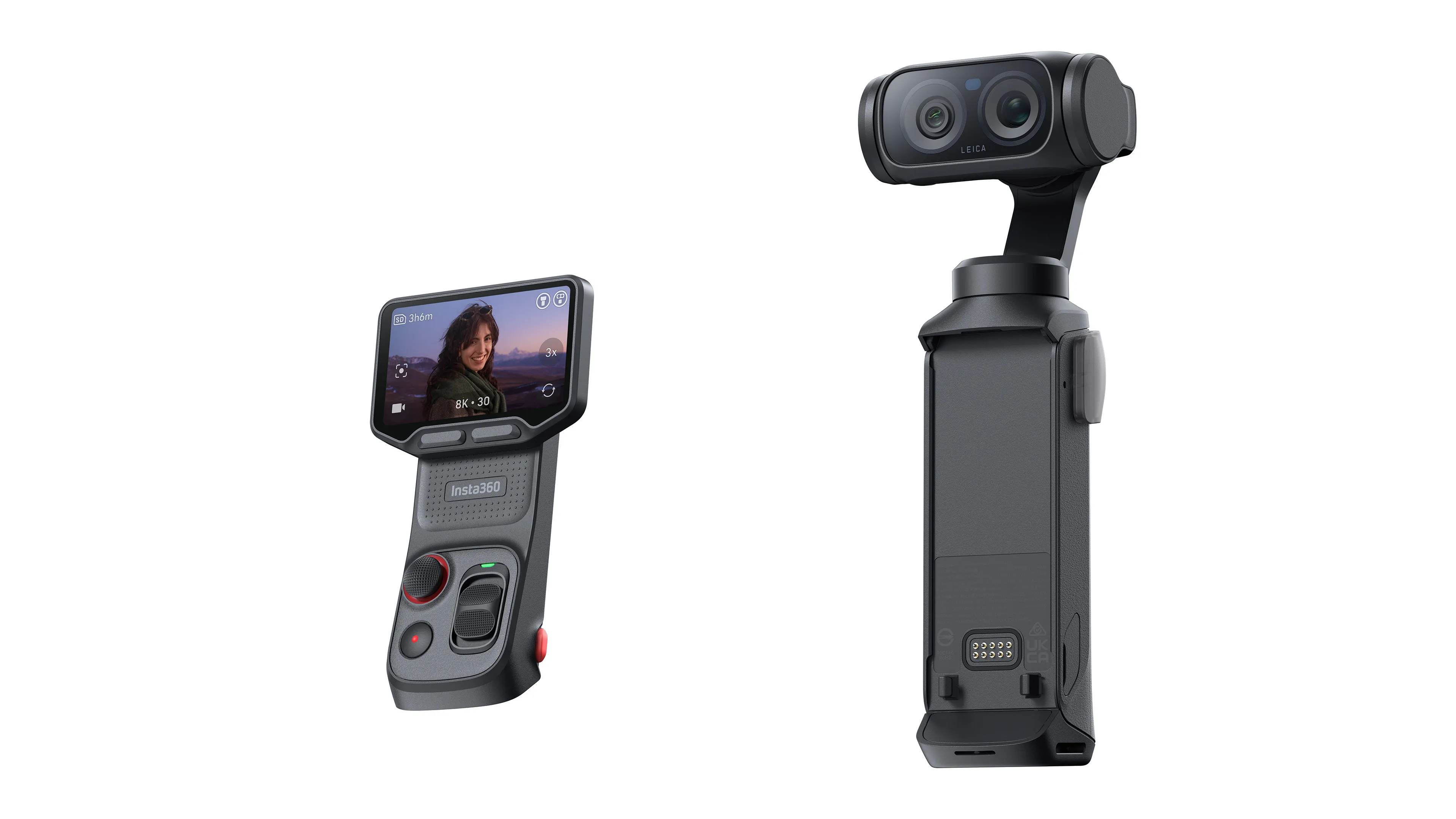 Insta360 Luna Ultra có màn hình OLED tháo rời